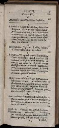 Caput IV. de Anomaliis Accentuationis Prosaicae