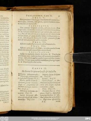 Caput II. De Sacrae Scripturae Causis & Subiecto.