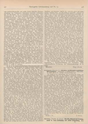 498-499 [Rezension] Gescher, Franz, Der köln. Dekanat und Archidiakonat in ihrer Entstehung und ersten Enwicklung