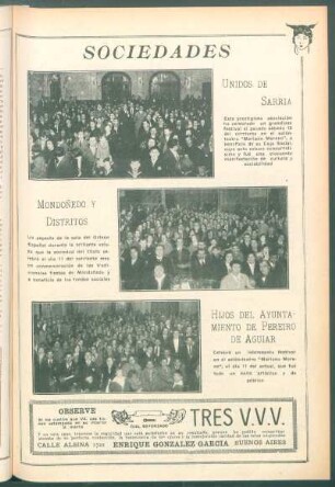 [Vista del festival de la sociedad] Hijos del Ayuntamiento de Pereiro de Aguiar