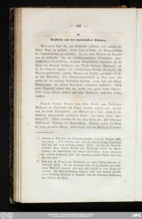 17. Rückkehr aus der italienischen Schweiz.