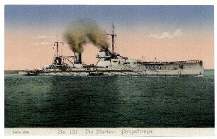 Serie Nr. 55/6 Nr. 101: Die Marine: Panzerkreuzer.