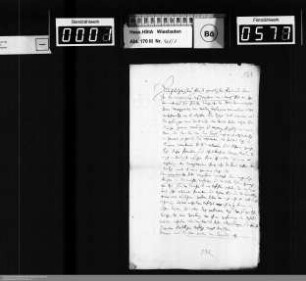 . 1666: November-Dezember und o. D. 1666