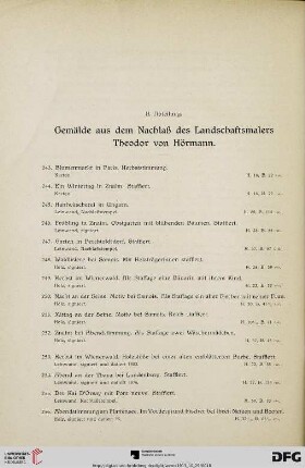 II. Abteilung (Nr. 243-301)