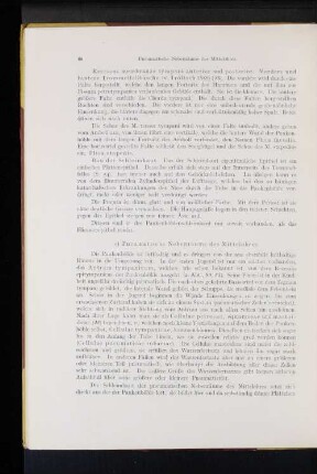 e) Pneumatische Nebenräume des Mittelohres.