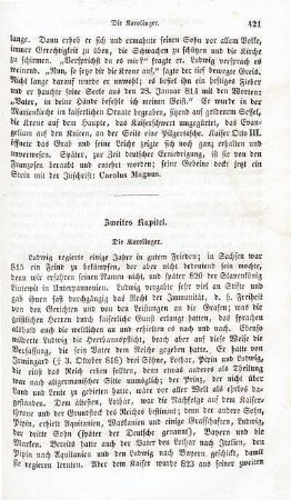 Zweites Kapitel