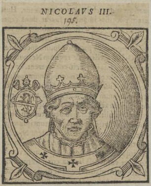 Bildnis von Papst Nicolaus III.
