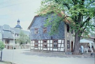 Gasthaus "Zum Goldenen Lamm"; sehr altes Gebäude