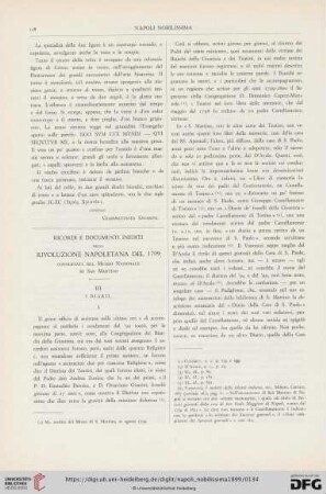 Ricordi e documenti inediti della Rivoluzione Napoletana del 1799