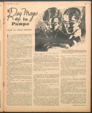 El rey mago de la pampa : Cuento por Jorge Newton