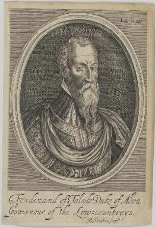 Bildnis des Ferdinand of Toledo, Duke of Alva