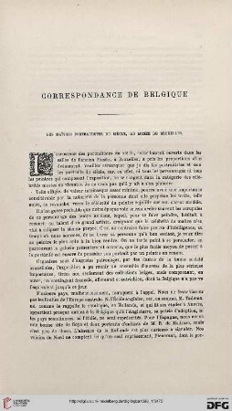 3. Pér. 3.1890: Les maîtres portraitistes du siècle, au Musée de Bruxelles : correspondance de Belgique