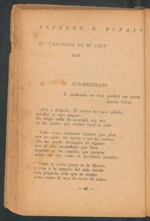 De "Canciones de mi casa"