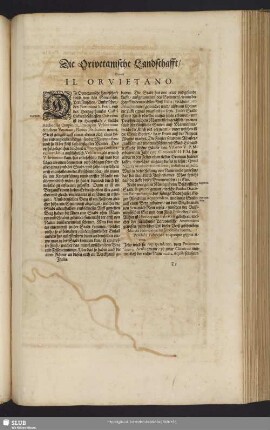 Die Orivetanische Landschafft, Genant Il Orvietano