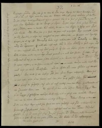 32: Brief von Karl Otfried Müller an August Böckh, Göttingen, 2.6.1826