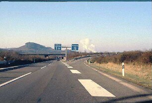 Einfahrt Tangente (Nürnberg Richtung Würzburg)