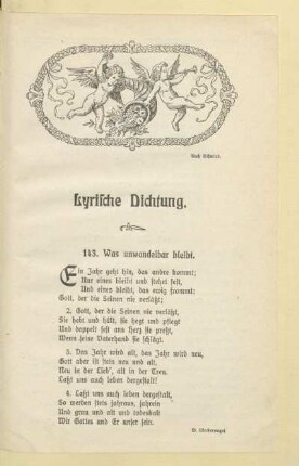 Lyrische Dichtung