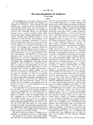 Die Gesundheitslehre im Lesebuch : (Schluss)