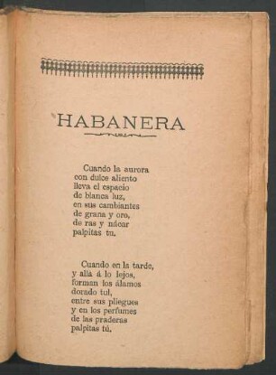 Habanera