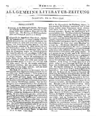 Beyträge zur Geschichte der Philosophie. St. 6. Hrsg. von G. G. Fülleborn. Züllichau u. Freystadt: Fromann 1795