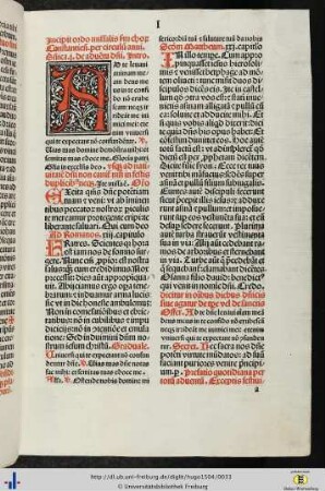Incipit ordo missalis … per circulum anni.