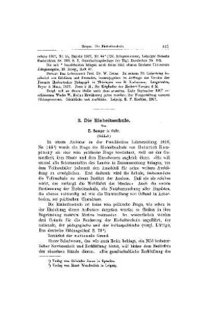 Die Einheitsschule : (Schluß)