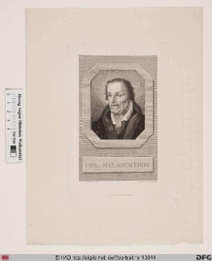 Bildnis Philipp Melanchthon (eig. Schwarzerdt)
