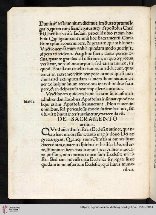 De sacramento ordinis