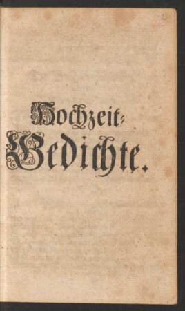 Hochzeit-Gedichte