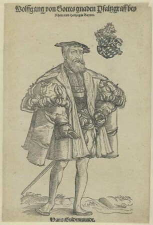Bildnis des Herzogs Wolfgang von Bayern, Pfalzgraf bei Rhein