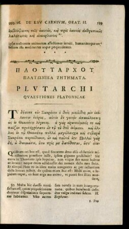 Plutarchi Quaestiones Platonicae