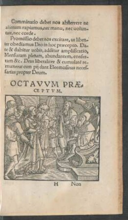Octavum Praeceptum.
