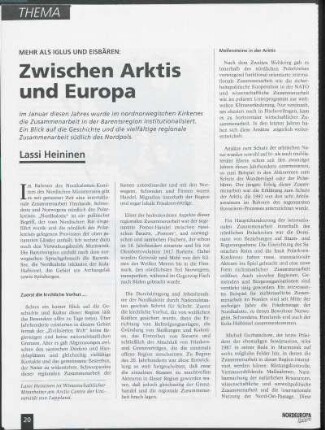 Mehr als Iglus und Eisbären: Zwischen Arktis und Europa