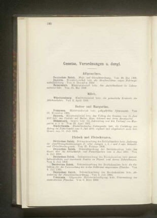 Gesetze, Verordnungen u. dergl.