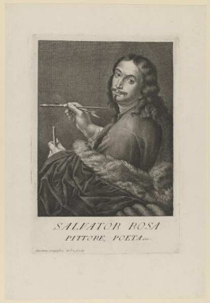 Bildnis des Salvator Rosa