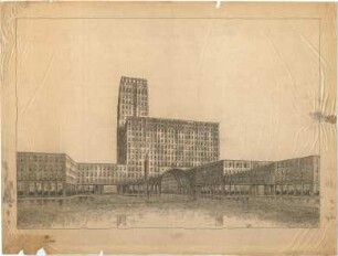 Billing, Hermann; Köln (Nordrhein-Westfalen); Brückenkopf - Perspektive