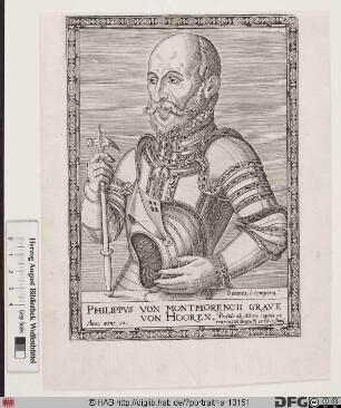 Bildnis Philips van Montmorency-Nivelle, graaf van Horn(e) (Hoorn)