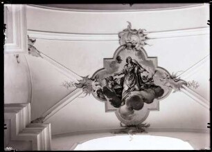Dominikanerkirche; Deckenbilder in den Seitenkapellen des Schiffs