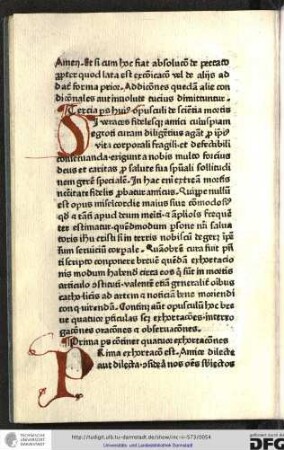Tertia pars huius opusculi de scientia mortis.