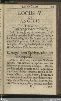 Locus V. De Angelis