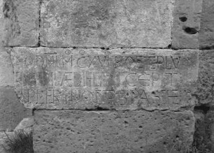 Bauinschrift