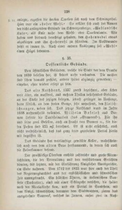 §. 35. Oeffentliche Gebäude.