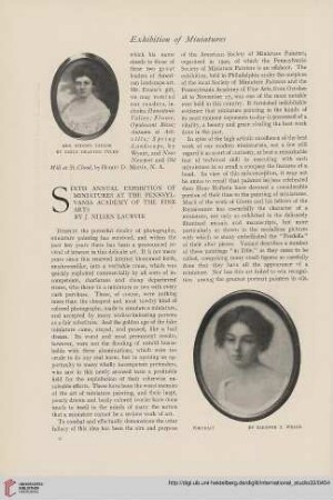 33.1907/08 (1908) = Nr. 130: Sixth annual exhibition of miniatures at the Pennsylvania Academy of the Fine Arts