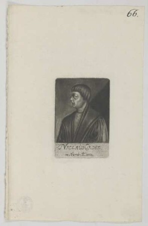Bildnis des Nicolaus Grosz