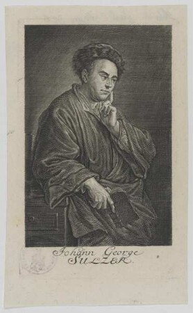 Bildnis des Johann George Sulzer