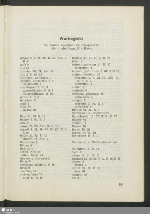 Wortregister