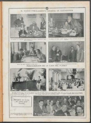Banquete en honor del señor José Pereira - [Fotografía]