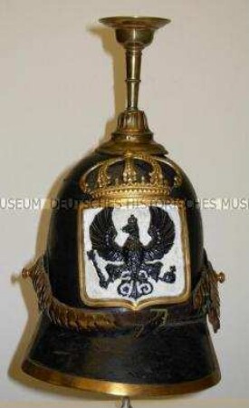 Helm Modell 1845 für Offiziere der Königlichen Schutzmannschaft