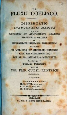 De fluxu coeliaco : diss. inaug. med.