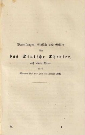 Kritische Schriften : zum erstenmale gesammelt und mit einer Vorrede herausgegeben, 4. Dramaturgische Blätter, zweiter Theil